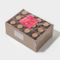 Набор баночек стеклянных для специй с пробковой крышкой Доляна &laquo;Парфе&raquo;, 70 мл, 4,5&times;8 см, 12 шт