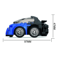 Конструктор инерционный &laquo;Спорткар&raquo;, 115 деталей