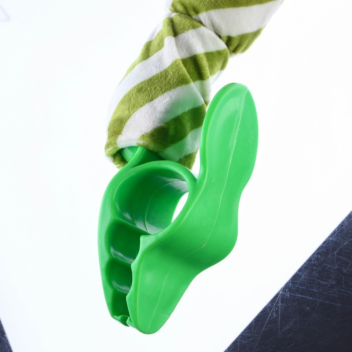 Дуга игровая мягкая на кроватку, коляску &laquo;Мишка&raquo;, 28-43 см, прорезыватель, погремушки, 3 игрушки, Крошка Я