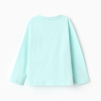 Лонгслив детский, цвет мята, рост 104 см Лонгслив детский, цвет мята, рост 104 см