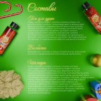 Новогодний подарочный набор косметики &laquo;Вера в чудеса&raquo;, с ароматом мандарина и корицы. Красная серия