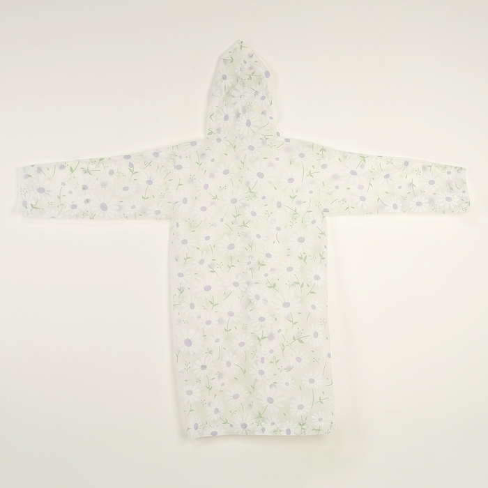 Дождевик детский &laquo;Ромашки&raquo;, рост 125-155 см