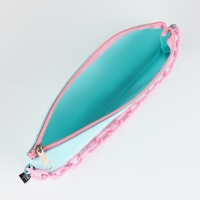 Пенал школьный текстильный &laquo;1 сентября: Мятная с цепью&raquo;, 21 х 10 см