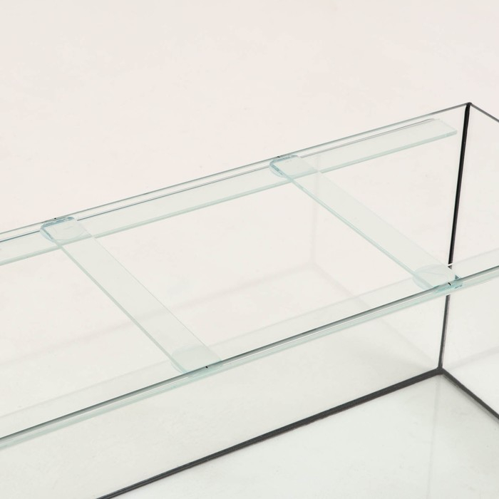 Аквариум "Прямоугольный" с крышкой, 150 литров, 93 x 35 x 45/50 см, венге