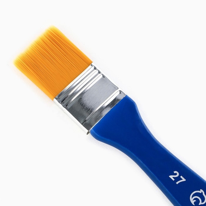 Кисть для рисования флейцевая синтетика плоская &laquo;Ван Гог&raquo; 2,7см