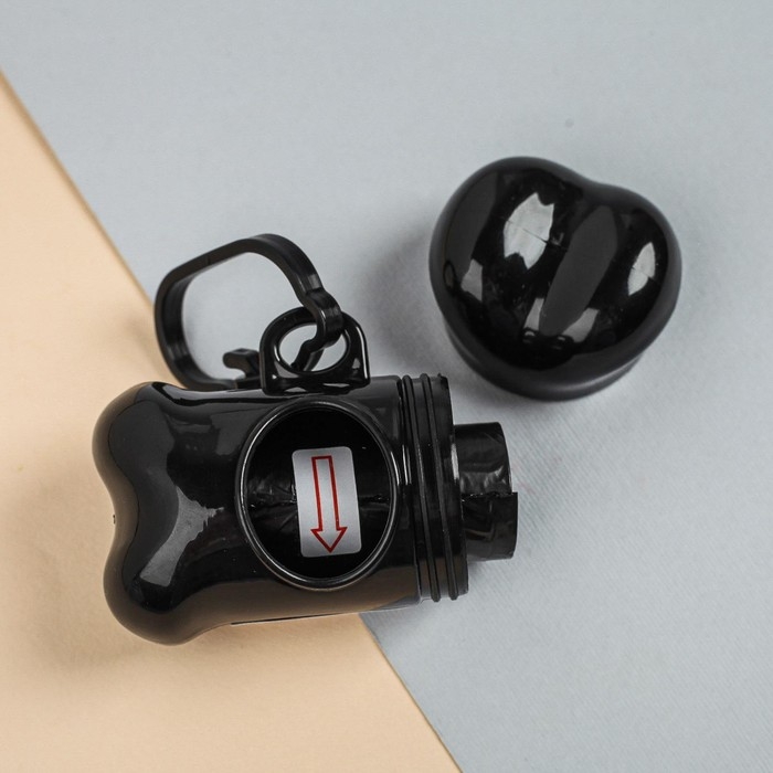 Контейнер с пакетами для уборки за собаками «У меня лапки» (рулон 15 шт) Контейнер с пакетами для уборки за собаками «У меня лапки» (рулон 15 шт)