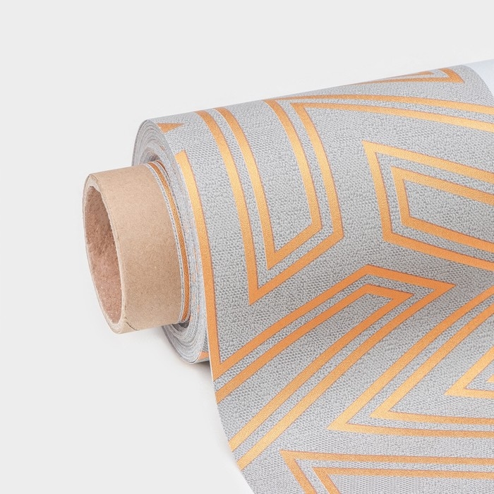 Клеёнка на стол &laquo;Узор&raquo;, на тканевой основе, рулон 20 метров, ширина 137 см