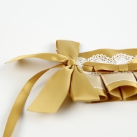 Карнавальная повязка &laquo;Лолита&raquo;, цвет золотой