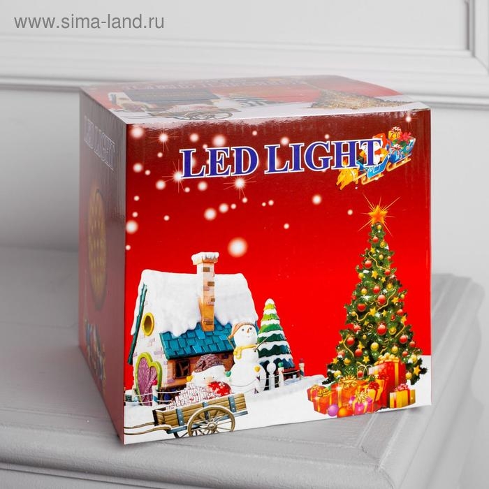 Светодиодная фигура &laquo;Ёжик&raquo; 18 см, пластик, 220 В, свечение розовое