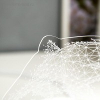 Светильник "Большая акула" LED RGB от сети 9,5х16х14 см RISALUX