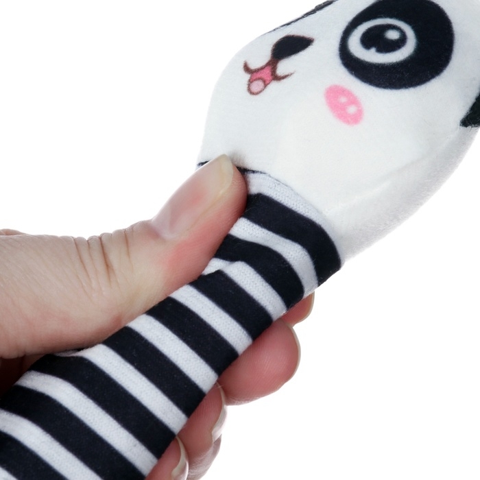 Игрушка пищалка, шуршалка &laquo;Пандочка&raquo;, Крошка Я