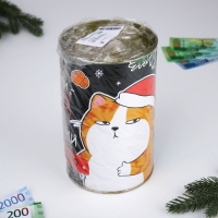 Копилка новогодняя подарок &laquo;Новый год: Деньги зло&raquo;, XXL, 20 х 12,5 см