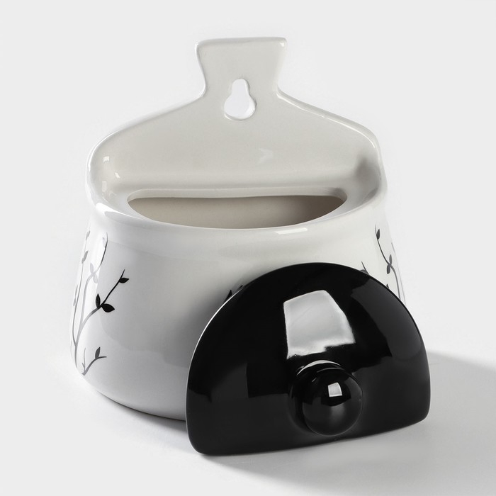 Солонка Доляна &laquo;Весенний вечер&raquo;, 600 мл, 14&times;10&times;14 см