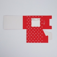 Коробка подарочная складная с 3D эффектом, упаковка, &laquo;С любовью&raquo;, 11 х 11 х 13 см