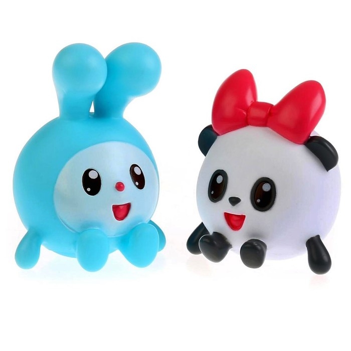 Набор игрушек для купания «Малышарики: Крошик и Панди» Набор игрушек для купания «Малышарики: Крошик и Панди»