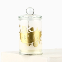 Свеча-баночка интерьерная новогодняя «Мечты сбудутся» на Новый год, аромат лаванда 11,5 х 5,8 см Свеча-баночка интерьерная новогодняя «Мечты сбудутся» на Новый год, аромат лаванда 11,5 х 5,8 см