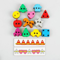 Большой шнуровальный набор, 72 элемента