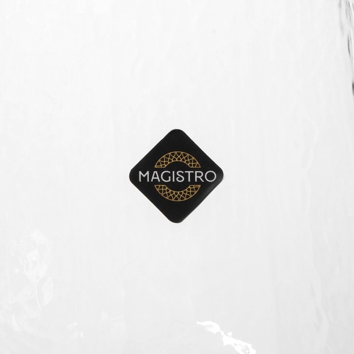 Набор бокалов для вина стеклянный Magistro &laquo;Дарио&raquo;, 500 мл, 10&times;25 см, 2 шт, цвет прозрачный