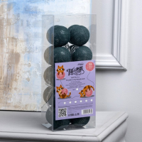 Гирлянда «Нить» 5 м с насадками «Клубки изумрудные», IP20, прозрачная нить, 20 LED, свечение белое, 220 В Гирлянда «Нить» 5 м с насадками «Клубки изумрудные», IP20, прозрачная нить, 20 LED, свечение белое, 220 В