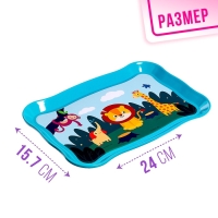 Набор металлической посуды &laquo;Зверята&raquo;, 14 предметов, цвет МИКС