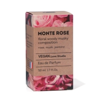 Парфюмерная вода женская Vegan Love Studio Monte Rose, 50 мл (по мотивам Roses Musk (Montale)