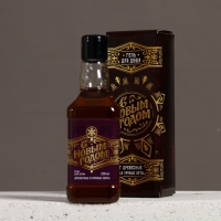 Гель для душа виски ЧИСТОЕ СЧАСТЬЕ &laquo;С Говым Годом!&raquo;, 250 мл, аромат древесный с пряными нотами