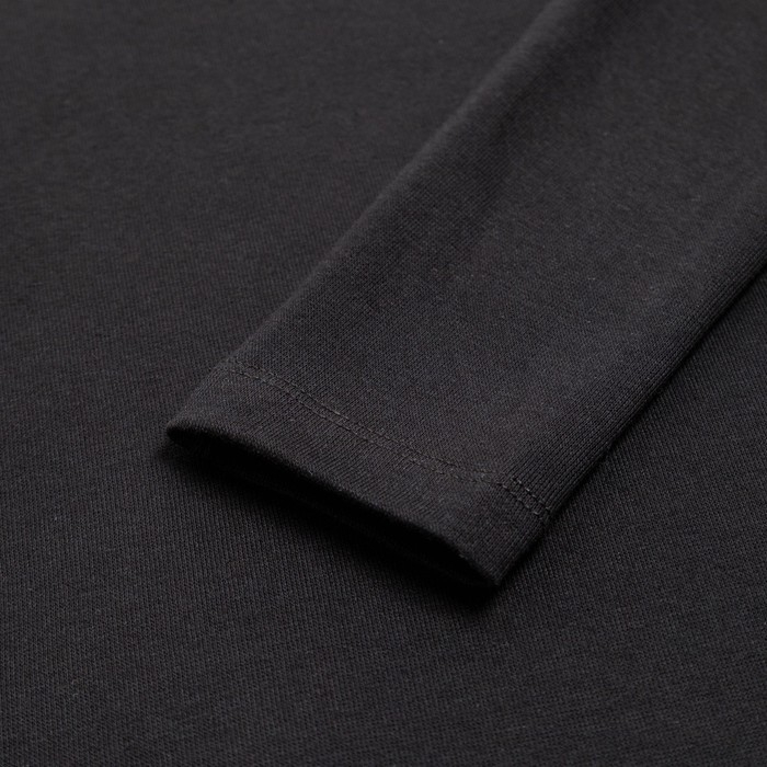 Лонгслив женский MINAKU: Basic line цвет черный, р-р 48