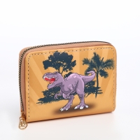 Кошелёк детский на молнии &laquo;Выбражулька&raquo;, цвет оранжевый