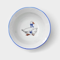 Сервиз фарфоровый столовый &laquo;Гуси&raquo;, 48 предметов