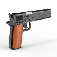 Конструктор Оружие Техно &laquo;Пистолет&raquo;, 332 детали, 6 пуль, стреляет