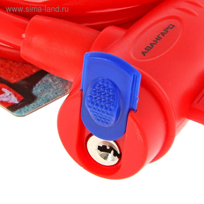 Замок навесной "АВАНГАРД" ВС-Т10 Техно Коралл, с тросом, 1000 мм