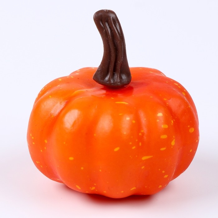 Фигурка для поделок и декора &laquo;Тыква&raquo;, набор 4 шт., размер 1 шт . &mdash; 6 &times; 6 &times; 6 см, цвет оранжевый