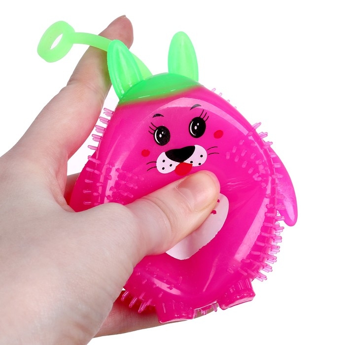 Ёжка &laquo;Зайка&raquo;, световой, цвета МИКС