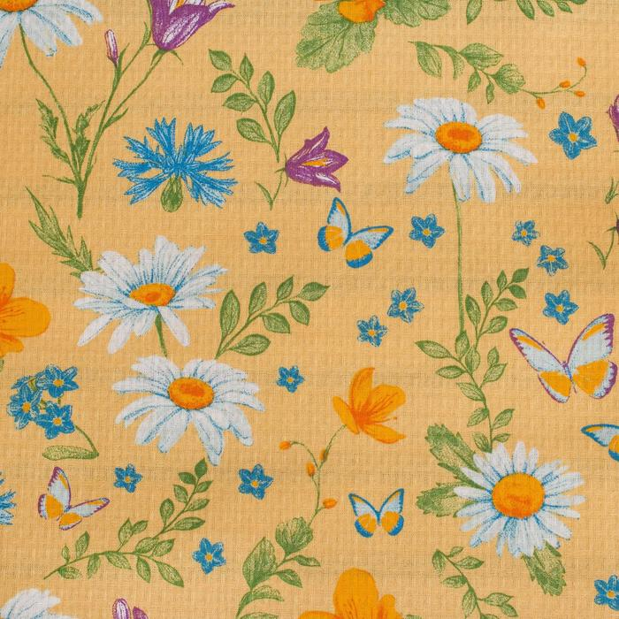 Простыня для бани Простыня для бани "Русское поле" 145х 180 см, хлопок вафельное полотно