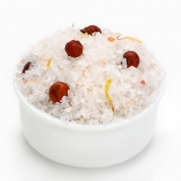 Соль для ванны с календулой и можжевеловой ягодой, 400 г, Новый Год