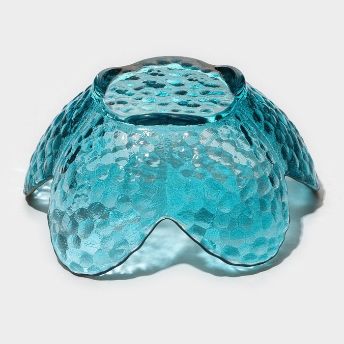 Миска стеклянная фигурная &laquo;Цветок&raquo;, 60 мл, 9&times;4 см