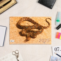 Календарь квартальный, трио "Символ года - 4" 2025, 69 х 31 см Календарь квартальный, трио "Символ года - 4" 2025, 69 х 31 см