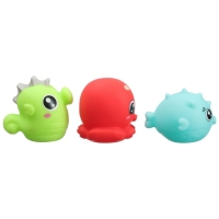 Набор игрушек для ванны &laquo;Поймай рыбку&raquo;, ковш, брызгалки, 4 шт, Крошка Я