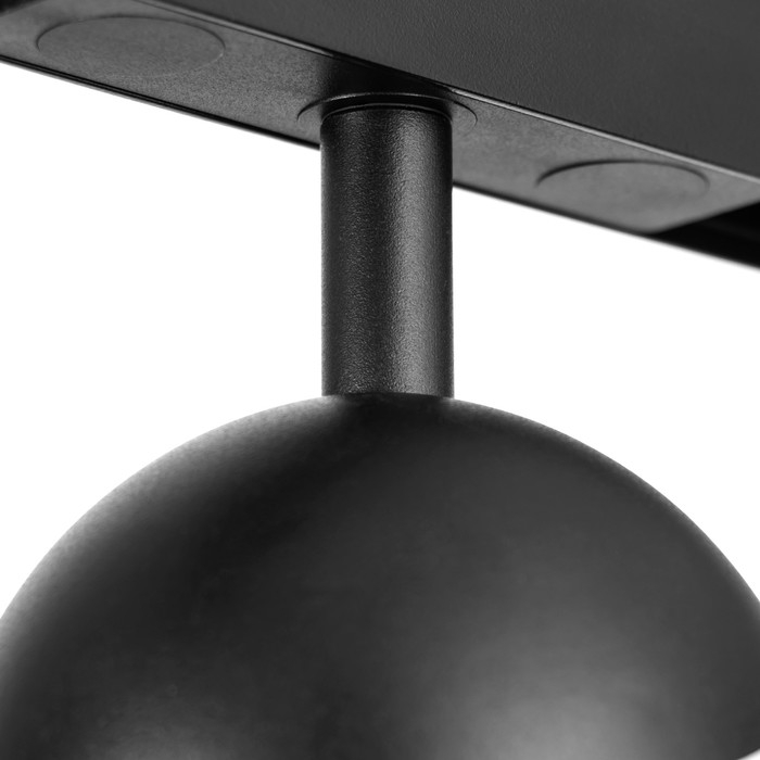 Светильник трековый ULTRA Светильник трековый ULTRA "Шар" LED 6Вт 3000K-5700К CRI90 черный 10х10х10 см