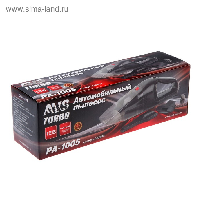Пылесос AVS Turbo PA-1005, 60 Вт, 0.35 л Пылесос AVS Turbo PA-1005, 60 Вт, 0.35 л