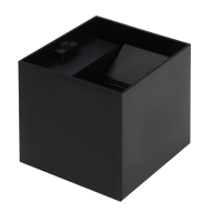 Светильник фасадный &laquo;Куб&raquo;, FSD-063, 6 Вт, 3000К, регулир. луч, IP65, 220 В, пластик, черный   100842