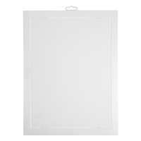 Люк ревизионный AURAMAX AD3040, 318 х 418 мм, фланец 296 х 396 мм, нажимной, пластик