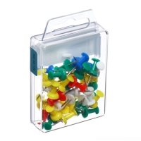 Кнопки силовые GLOBUS, 40 шт., цветные Кнопки силовые GLOBUS, 40 шт., цветные