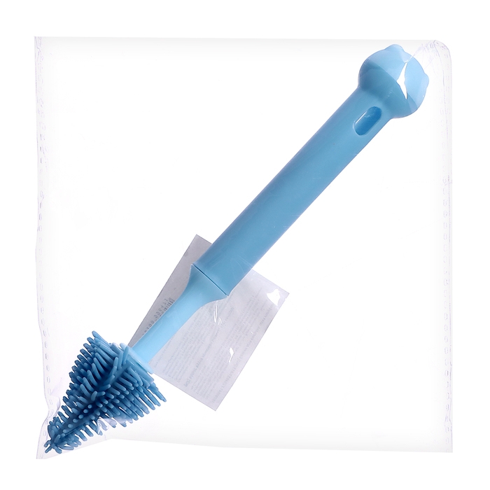 Ёршик для сосок и пустышек, цвет голубой