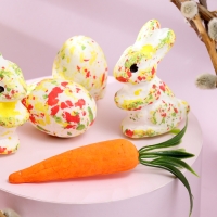 Набор для декора пасхальный &laquo;Пасхальные зайцы&raquo; 3 &times; 12 &times; 13,5 см