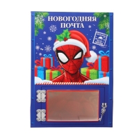 Коробка подарочная "Сказочная почта" 20х28х10 см, Человек паук Коробка подарочная "Сказочная почта" 20х28х10 см, Человек паук