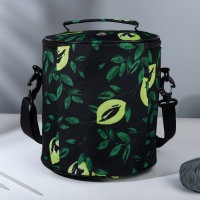 Сумка-футляр «Зелень», 2 люверса, d = 21 × 23 см, цвет разноцветный Сумка-футляр «Зелень», 2 люверса, d = 21 × 23 см, цвет разноцветный