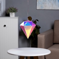 Светодиодная фигура &laquo;Бриллиант&raquo; 17 &times; 25 &times; 17 см, пластик, 220 В, свечение белое