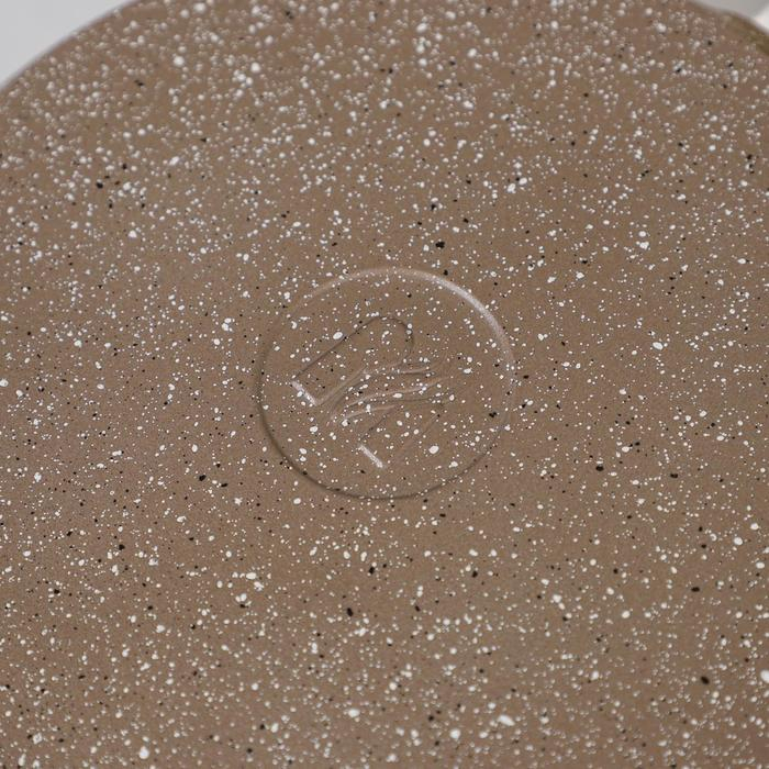 Сковорода &laquo;Гранит Brown&raquo;, d=20 см, антипригарное покрытие, съёмная ручка, цвет МИКС