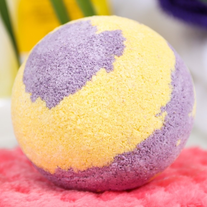 Бомбочка для ванн L'Cosmetics &laquo;Ночь Клеопатры&raquo; с пеной, 130 г